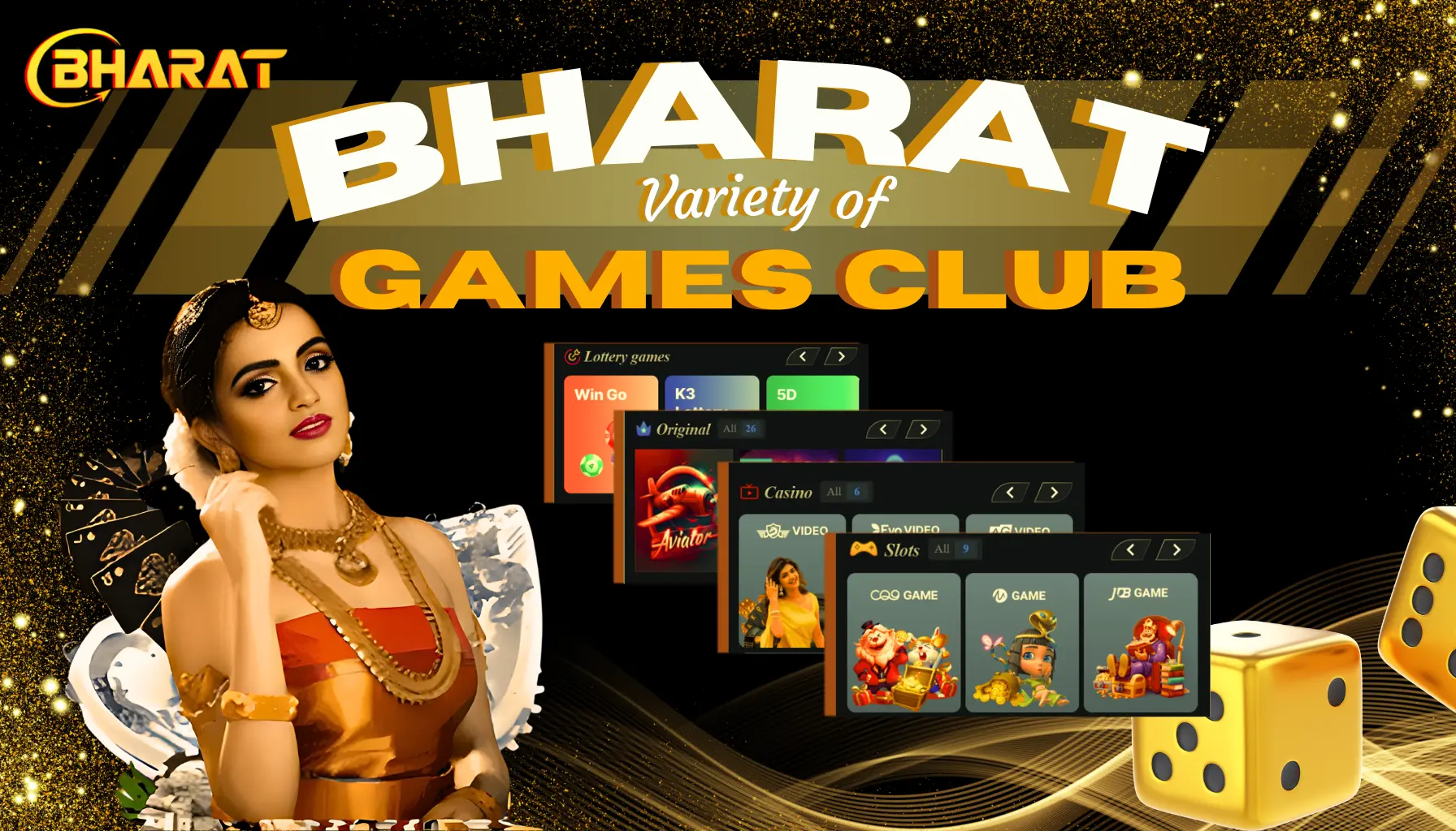 Bharat games Club variety of games